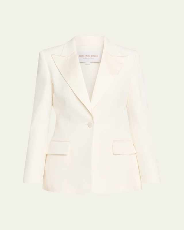 Single-Breasted Tuxedo Jacket